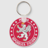 Perugia Sleutelhanger (Achterkant)