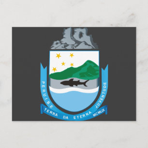 Peruibe SaoPaulo, Brazilië Briefkaart