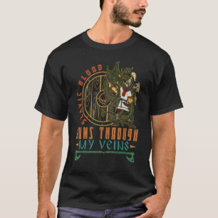 Perun Slavische mythologische oude nationale occul T-shirt