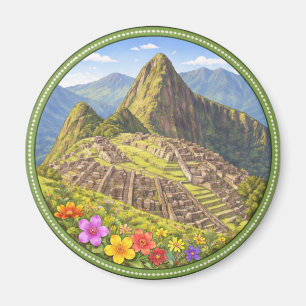 Peru's Machu Picchu Magneet