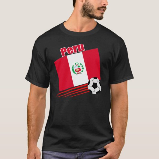 Peruviaans voetbalteam t-shirt (Voorkant)