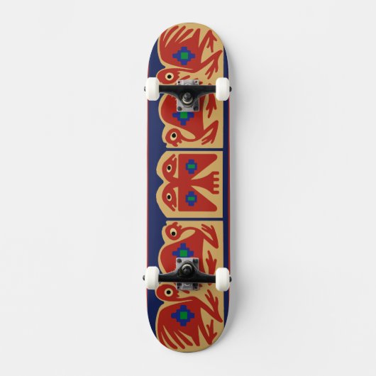 Peruviaans vogelskateboard skateboard (Voorkant)