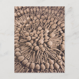 Peruviaanse Catacomben Macabere Kunstzinnigheid Briefkaart