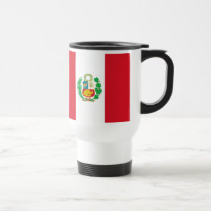 Peruviaanse mok onder staatsvlag