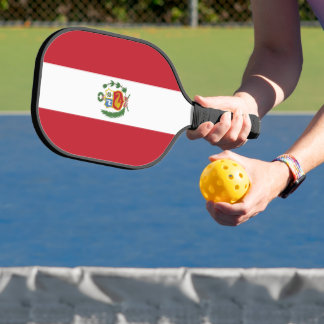 Peruviaanse vlag pickleball paddle
