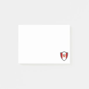Peruviaanse vlaggen post-it® notes