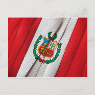 PERUVIAIRE vlag Briefkaart