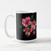 Peruvian Lily Love is the answer love mug (Gauche)