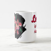Peruvian Lily Love is the answer love mug (Centre)