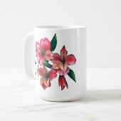 Peruvian Lily Love is the answer love mug (Devant gauche)