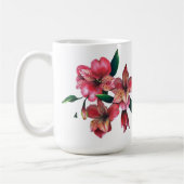 Peruvian Lily Love is the answer love mug (Gauche)