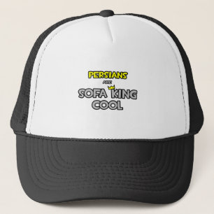 Perzen zijn Sofa King Cool Trucker Pet