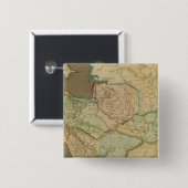 Perzië 4 vierkante button 5,1 cm (Voorkant /achterkant)