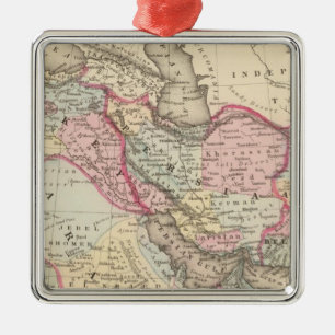 Perzië, Arabië, Turkije, Afghanistan, Beloetsjis Metalen Ornament