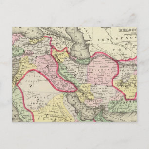 Perzië, Arabië, Turkije, Afghanistan, Beloetsjista Briefkaart