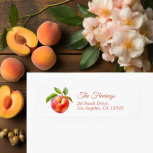 Perzik Baby shower Etiket