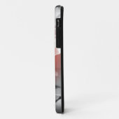 Perzik Bliss Roos Case-Mate iPhone Case (Achterkant/links)