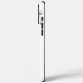 Perzik Bloemen Groene Droomvanger Case-Mate iPhone Case (Achterkant / Links)