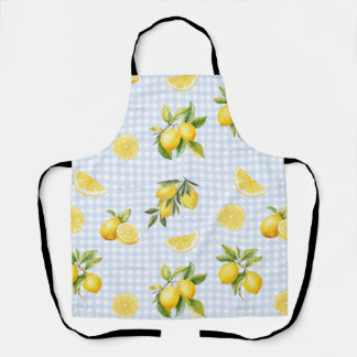 Perzik Citroen Gingham Schort