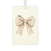 Perzik Crème Boog Luchtverfrisser (Achterkant)