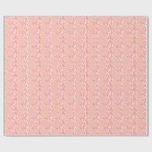 Perzik en Gele Uitbarsting Abstract Ontwerp Cadeaupapier (Vlak)