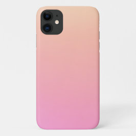 Perzik en roze verloop iPhone 11 hoesje
