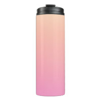 Perzik en roze verloop