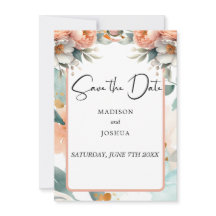 Perzik en witte bloemen