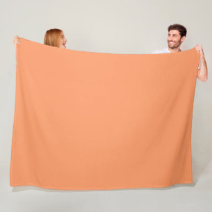 Perzik Fruit Fleece Deken