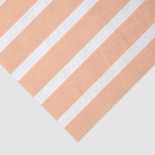 Perzik fuzz en witte strepen tissuepapier (Detail)