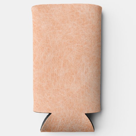 Perzik Fuzz Faux Leder (Voorkant)