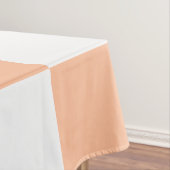 Perzik Fuzz geruit Gingham patroon Tafelkleed (Voorbeeld)