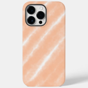 Perzik Fuzz Kleur Waterverf Abstract Patroon Case-Mate iPhone 14 Pro Max Hoesje