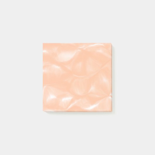 Perzik Fuzz Kleur Waterverf Abstract vervagingspat Post-it® Notes (Voorkant)