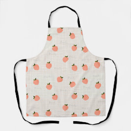 Perzik Gingham Schort