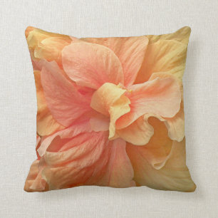 Perzik Hibiscus Amerikaanse Mojo Accent Kussen