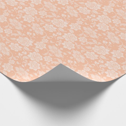 Perzik Kant Inpakpapier (Hoek)