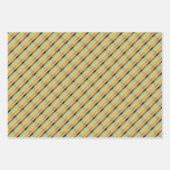 Perzik Lade Shelf Liner of als  Gift Wrap Inpakpapier Vel (Voorkant 3)