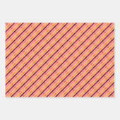 Perzik Lade Shelf Liner of als  Gift Wrap Inpakpapier Vel (Voorkant 2)