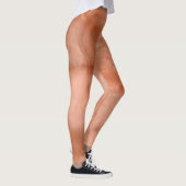 Perzik Marmer Abstract Leggings (Rechts)