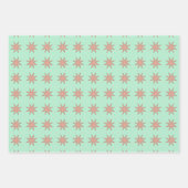 Perzik & Mint Pastels Wrapping Papier Flat Sheet S Inpakpapier Vel (Voorkant 3)