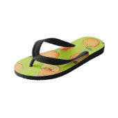 Perzik Patroon 4 Kinder Teenslippers (Schuin)