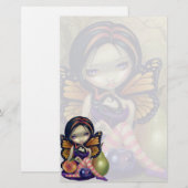 "Perzik, pruimen, peren" Briefpapier (Voorkant / Achterkant)