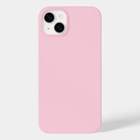 Perzik Roze Case-Mate Tough Apple Hoesje (Achterkant)