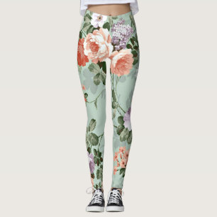  perzik Rozen Leggings