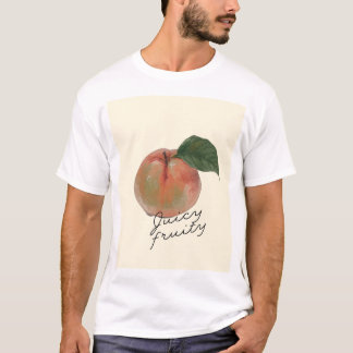 Perzik ; sappig & fruitig t-shirt