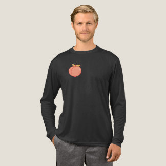 Perzik Tri-Blend lange mouw Shirt
