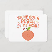 PERZIK VAN MIJN HART (Voorkant / Achterkant)