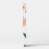 Perzikabrikoos: Tropisch naadloos patroon. Case-Mate iPhone Case (Achterkant / Links)