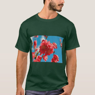 Perzikbloesem Bloem Print T-shirt